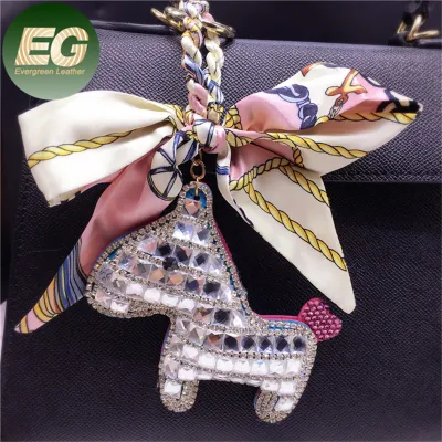 FT090 форма лошади милый дизайнерский блестящий металлический кристалл для девочек Роскошный брелок для ключей аксессуары Очаровательная женская сумка аксессуар брелок для сумок
